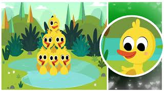 Six Little Ducks | Kids Nursery Rhymes | Super Simple Songs | ACAPELLA