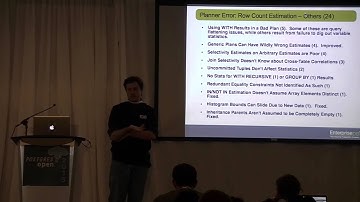 Robert Haas: Query Planning Gone Wrong