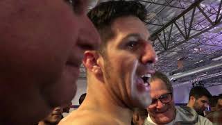 John molina seconds after Redkach fight