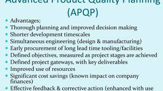 automotive core tools spc msa fmea apqp control plan cqi wessex 11 december 2012