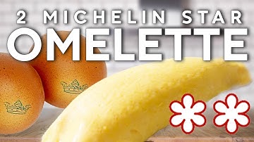 The Secret of the Perfect Folded Omelette Two Michelin Star Method | Easy | Fluffy|