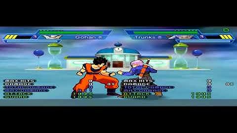 Dragon ball z shin budokai another road gohan combo tutorial
