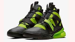 First look at The Nike Air Force 270 Utility In Black/Volt Releases This Weekend
