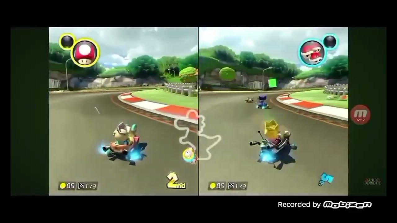 Rebecca And Coraline Movie - Relax Under The Stars Together Sunset Mario Kart Scene Funny Moments 