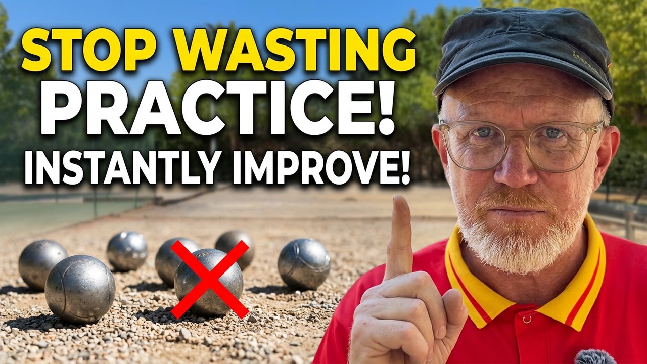 Miniature de la vidéo : Why most Petanque players waste their practice and never improve their game | Pomodoro Petanque