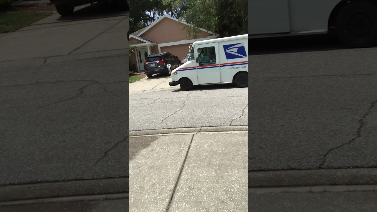 mail truck again YouTube