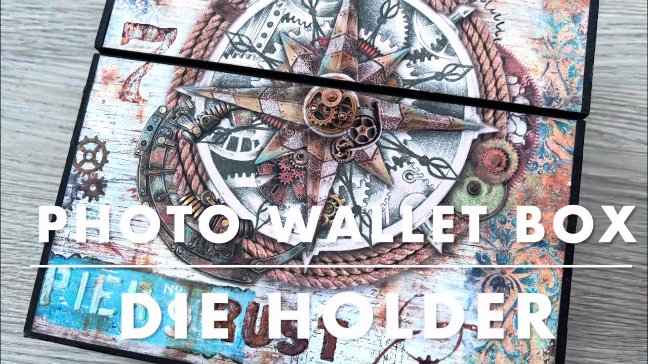 Photo Box Die Holder by @CoolKatzCraft