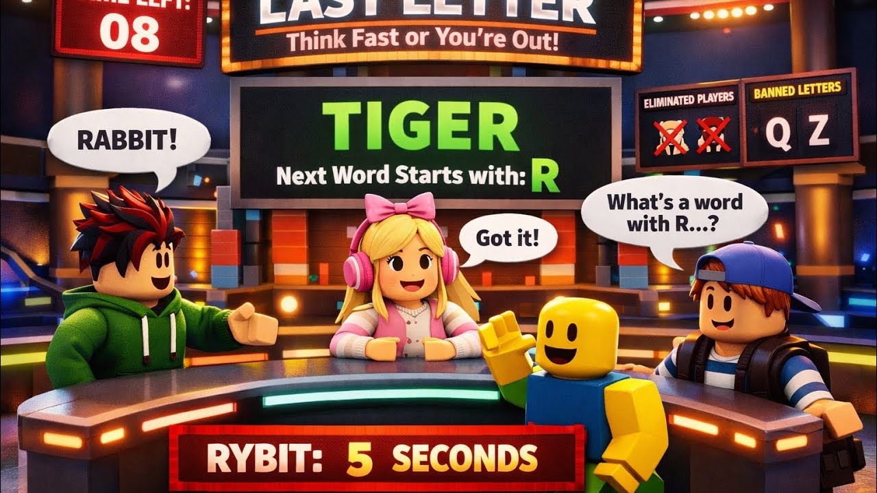 Can you finish the last letter in Roblox!!! 