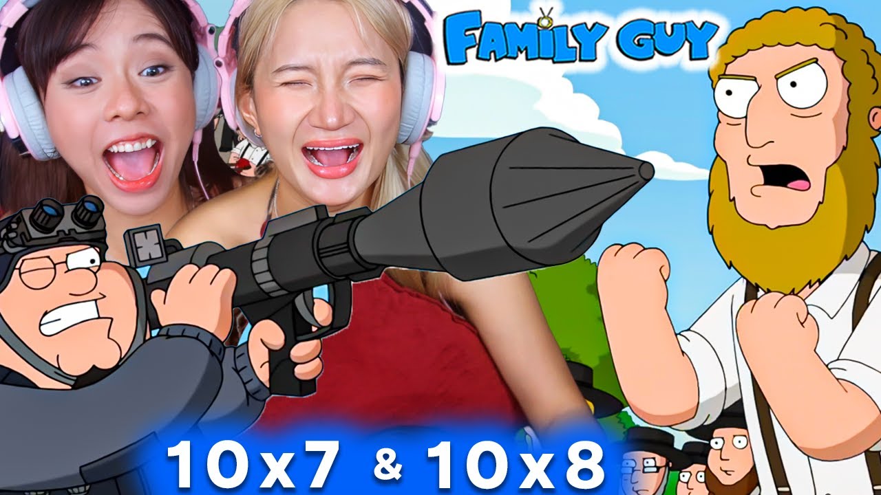 Asian Girls React | Family Guy Season 10 | Ep 7 & 8 (Family Guy Reaction)