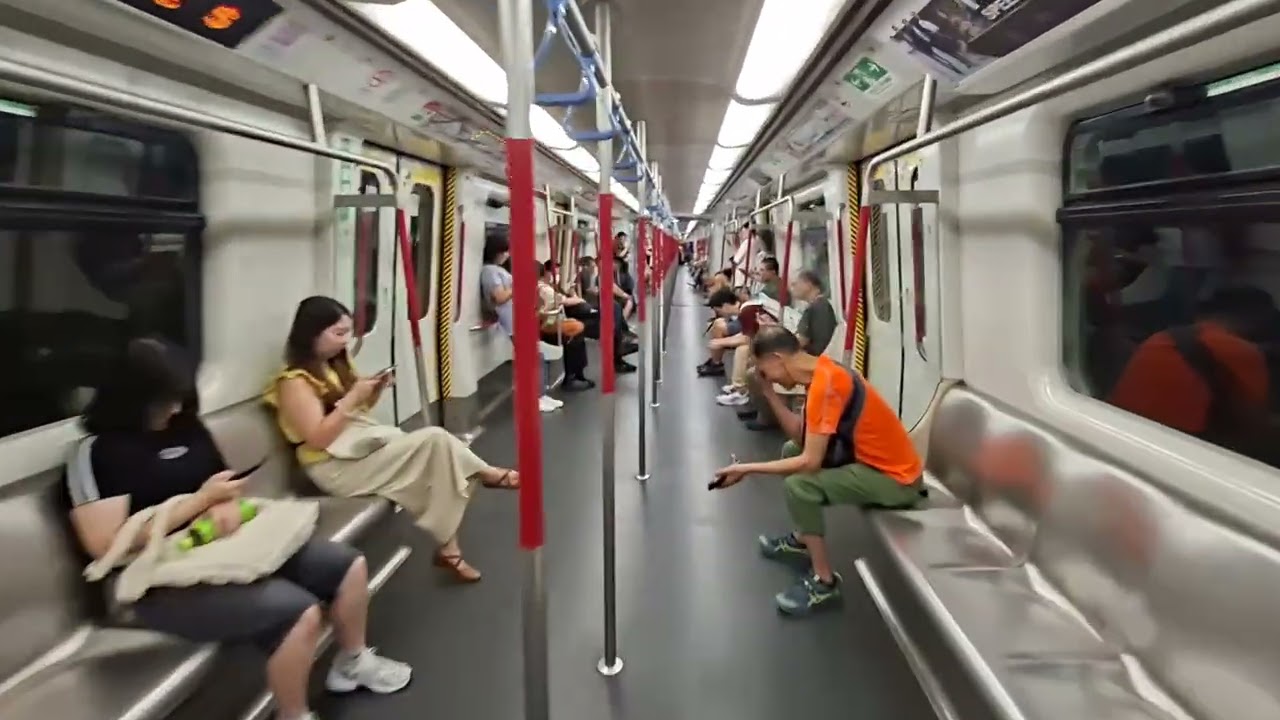 將軍澳線K-train 北角至寶琳(A313/A314) [全程片/HK MTR]