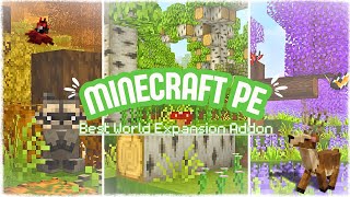 YBiomes Craft addon V2.0 🌿 Minecraft PE/Bedrock 1.20-1.21 (New biomes, foliage and animals)༉‧₊˚. screenshot 5