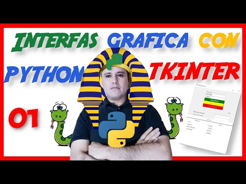 🐍 PYTHON y tkinter tutorial español (Porque aprender tkinter🤔) [01]