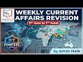 PT POINTERS - Weekly Current Affairs Revision (1st June to 7th June) #currentaffairs #upscprelims