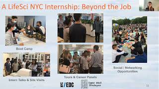 LifeSci NYC Internship Program Info Session 2022 - 2023