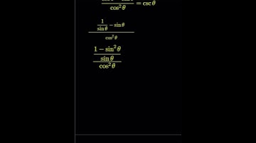 Proving a Trig Identity - Precalculus - Example