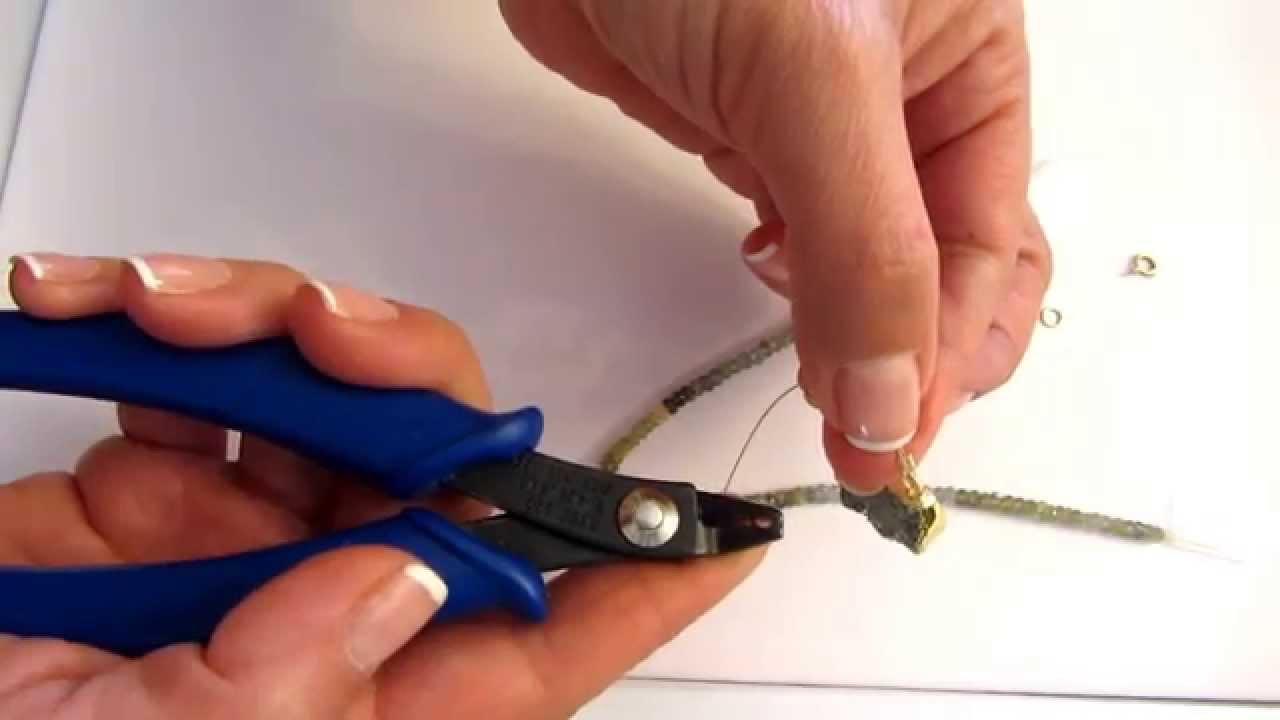 How To Crimp Jewerly Wire 