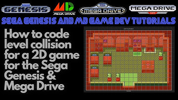 How to Code Level Collision for 2D Games (Sega Genesis & Mega Drive) - Beginners Game Dev Tutorials