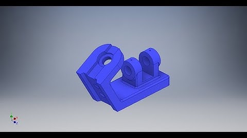 AutoCad Tutorial | Control Bracket Part 1