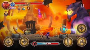 Fin & Ancient Mystery - Gameplay Walkthrough Android - Level 7 Destroyer Boss