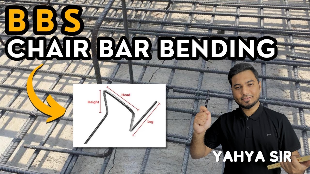 BBS How To Calculate Cutting length of Chair Bar ? चेयर बार की