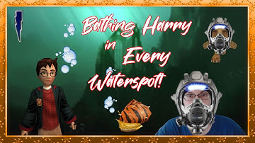 Harry Potter 2 (PC) Speedrun BUT Harry has to BATHE in EVERY Watersource in the Game!