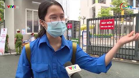 PHÁT SÓNG VTV1 I Áo xanh tình nguyện tiếp sức mùa thi