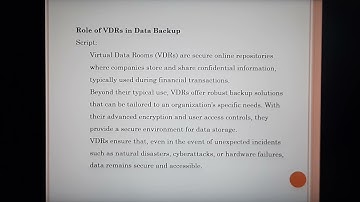 VDR Backup Strategies Safeguarding Business Continuity  Virtual Data Room Essentials