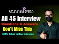 All 45 Accenture Interview Questions &amp; Answers 2026 | Accenture Interview Questions Crack Interview
