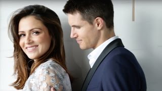 Canada's Most Beautiful: Behind the Scenes on Robbie Amell and Italia Ricci's shoot