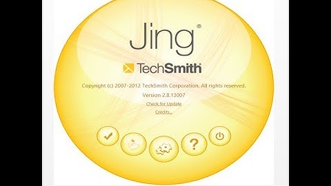 Jing Free Screen and Video Capture Software