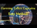 Destiny - Easy Method Farming Regular Fallen Captains For Test/Gunsmith Weapons
