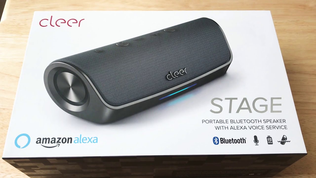 Cleer Stage Portable Bluetooth Wireless Speaker With Alexa Review 1212