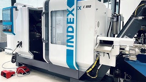 Inbetriebnahme - Neu liefern vier Drehautomaten Index C100 Bauteile in Höchstqualität