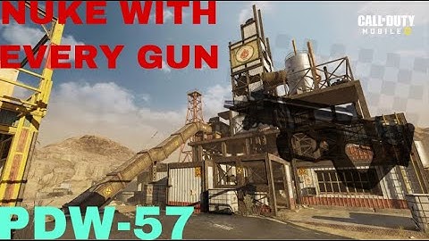 NUKE WITH *EVERY* GUN IN CALL OF DUTY MOBILE (PDW-57)