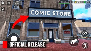 Official Comic Book Store Simulator Game For Android - Download & Gameplay - PC Games On Mobile