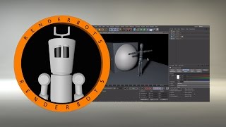 Cinema 4D r15 Tutorial: Getting Started - Interface - Lights - Materials