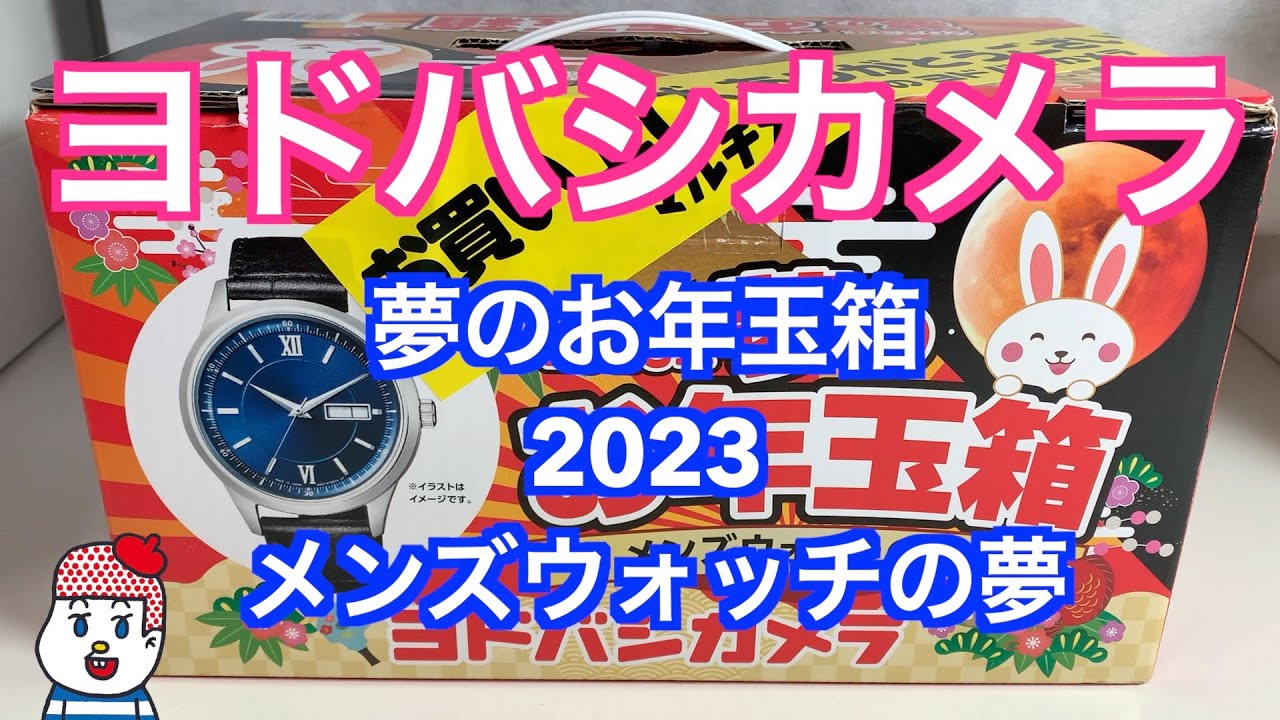 熱販売 ヨドバシカメラ 2020年 夢のお年玉箱 メンズウォッチの夢