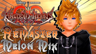 NEW Kingdom Hearts 358/2 Days Remaster (Melon Mix) - Roxas VS Riku