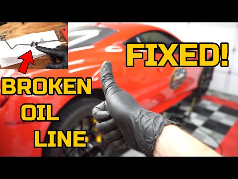 Repairing my FERRARI 458 DCT OIL LEAK and How To check the DCT Fluid Level