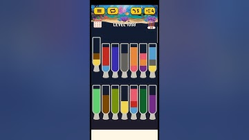 Water sort game level 1059 and level 1060