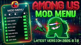 🔥BEST AMONG US MOD MENU v17.4i 2026 — ALWAYS IMPOSTOR, FREE CHAT & MORE!😱