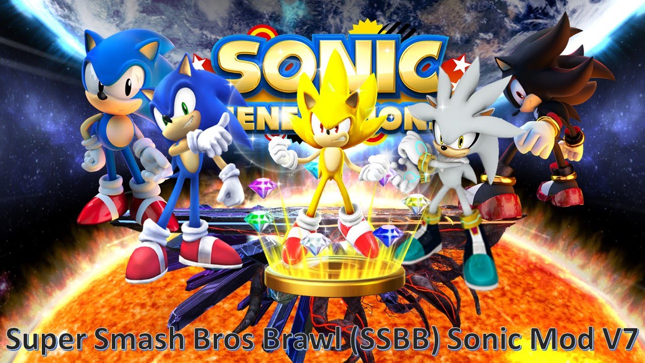 SEGASonic The Hedgehog In Smash 64 [Super Smash Bros. (64)] [Mods]