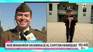 Capitán Henríquez fue sorprendido por su hijo vestido de Carabinero | Tu Día | Canal 13 by Canal 13 415 views 25 minutes ago 30 minutes