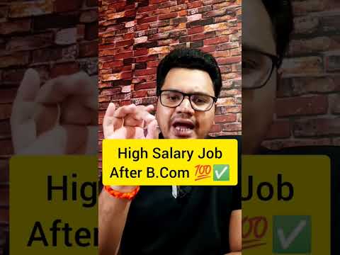 High Salary Jobs