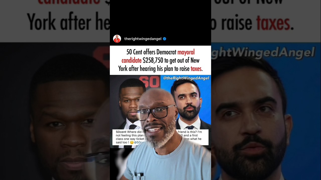 50 Cent BLASTS NYC Mayor Candidate Zohran Mamdani Over Tax Hike! #commentary