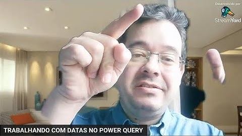 Trabalhando com datas no Power Query do Power BI!!!