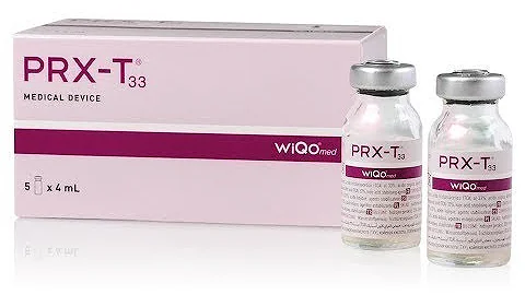 PRX-T33 en WiQo needle free biorevitalization