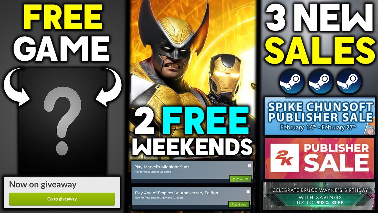 All The Free Steam Games You Can Play Or Claim This Weekend - GameSpot