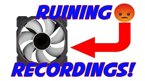 Reduce PC Fan Background Noise - QUIETER RECORDINGS