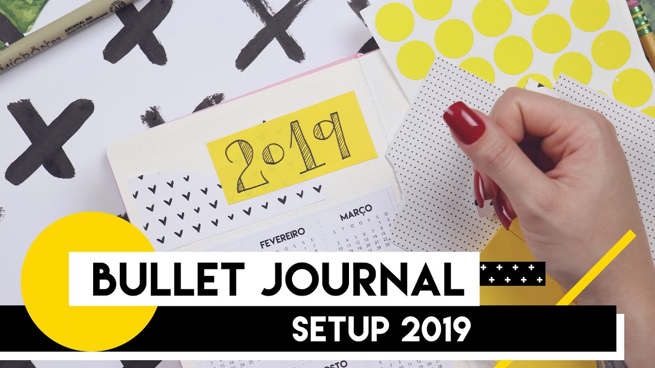 BULLET JOURNAL SETUP 2019 | by Aline Albino